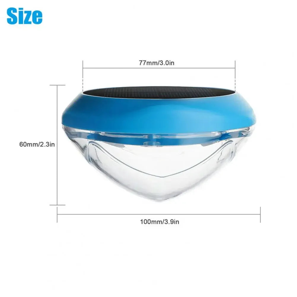LED Solar Floating Waterproof Ball Light for Pool Garden