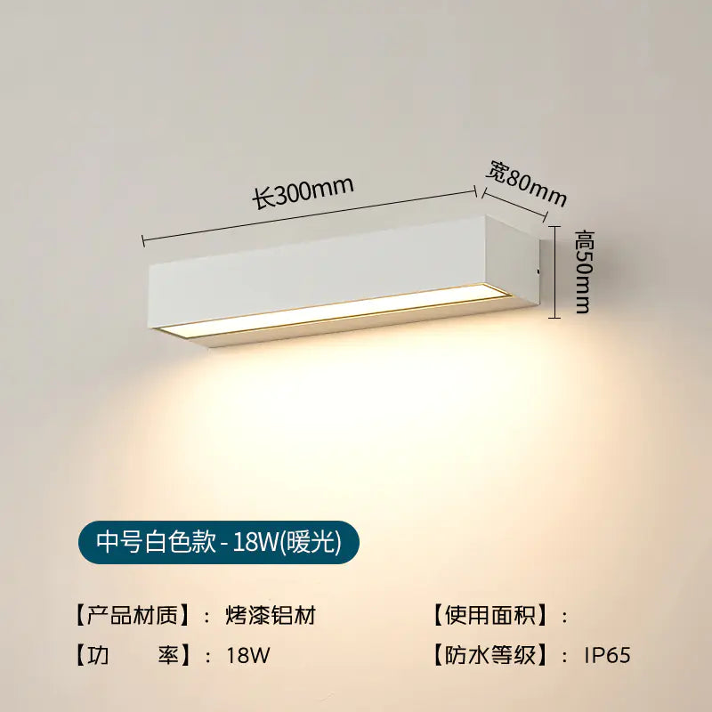 Outdoor Waterproof Wall Light for Villas and Patios