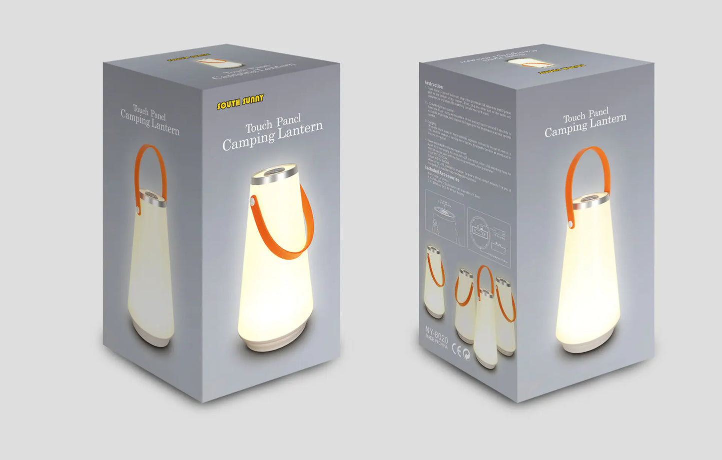 LED Creative Rechargeable Touch Bedside Lamp