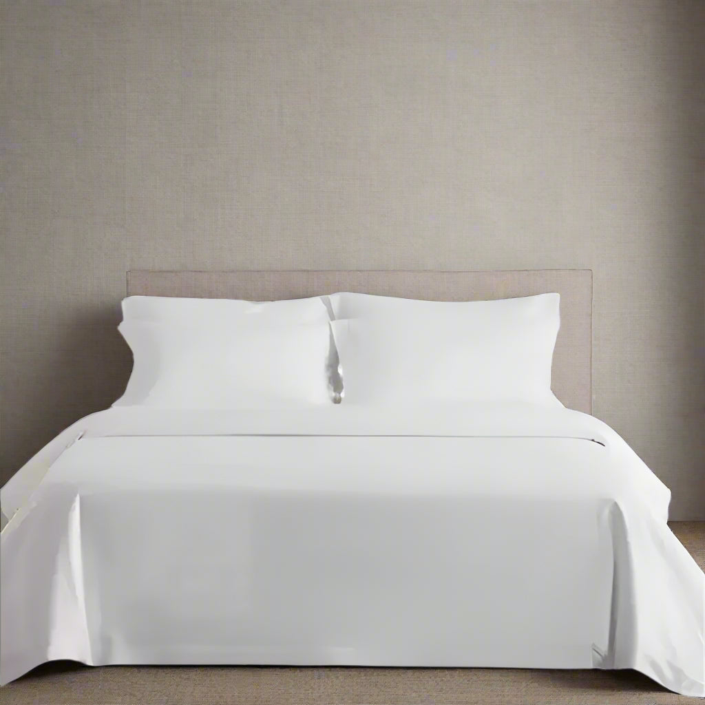 Hotel Cotton Bedding Set with Satin Duvet Cover (4pcs)