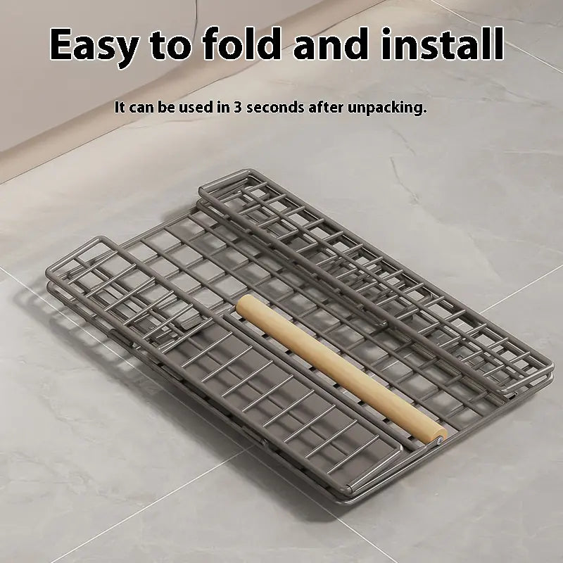 Foldable Pull-Out Storage Basket
