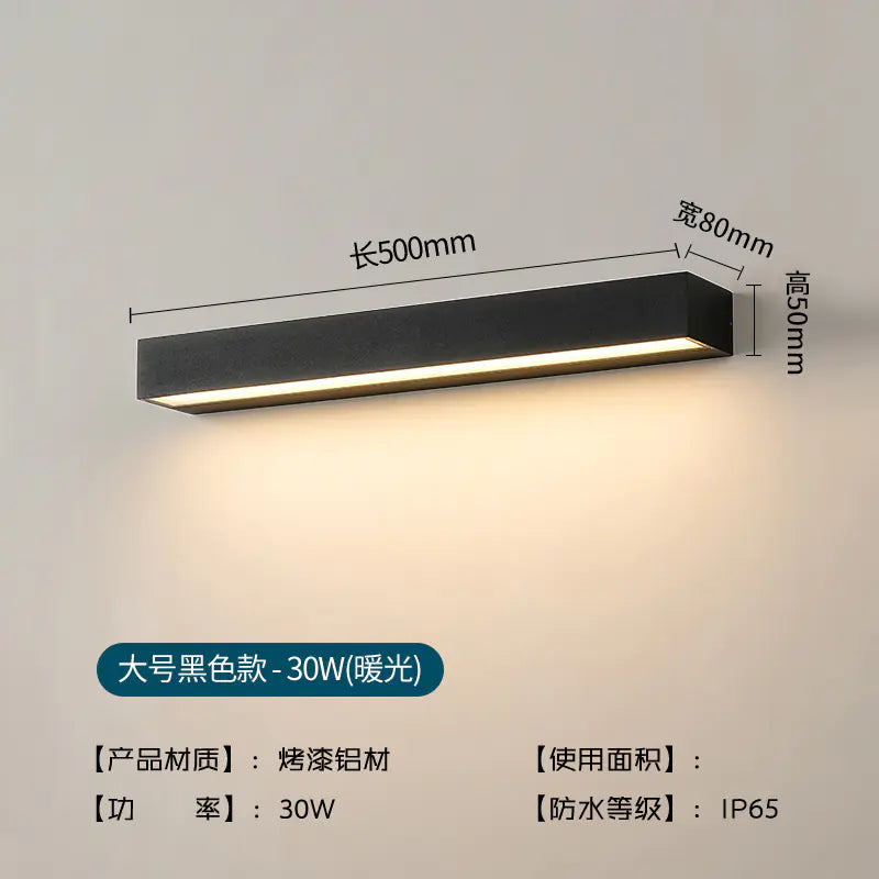 Outdoor Waterproof Wall Light for Villas and Patios
