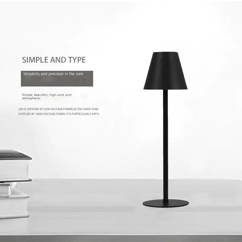 Wireless Charging Touch Table Lamp for Bedroom Atmosphere