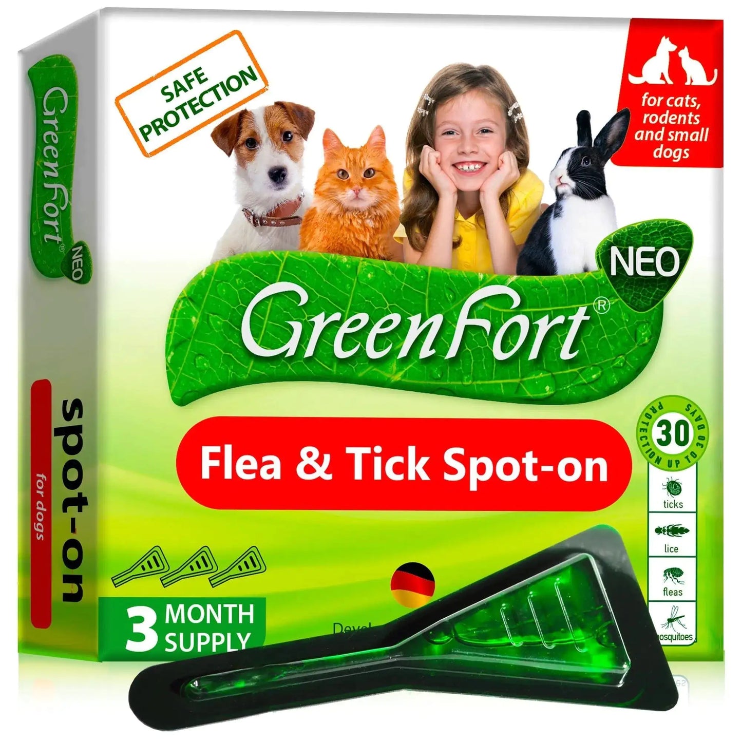 Flea And Tick Prevention For Dogs Cats Rabbits