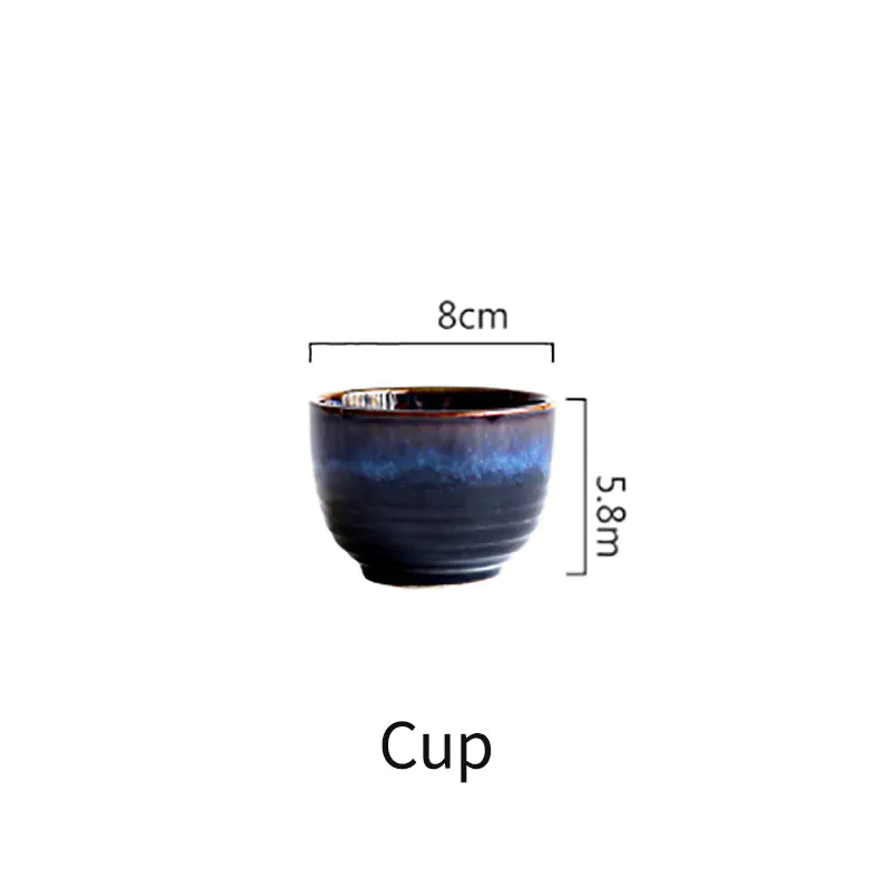 Ceramic Tableware Set for Home and Restaurant (5 Pieces)