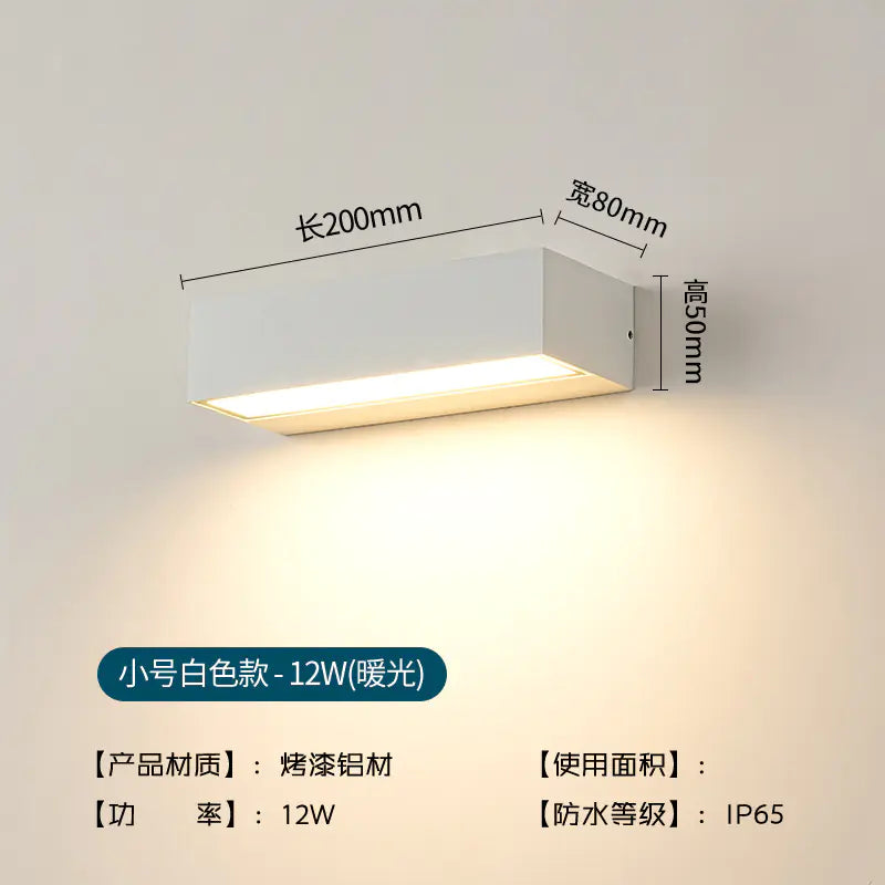 Outdoor Waterproof Wall Light for Villas and Patios