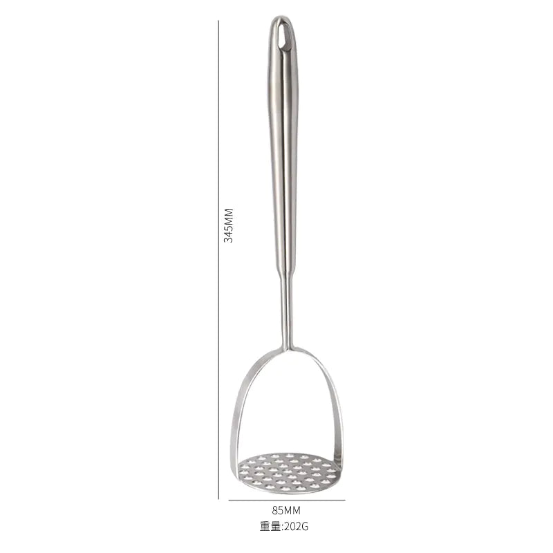 Stainless Steel Potato Masher - Multi-Functional Kitchen Tool