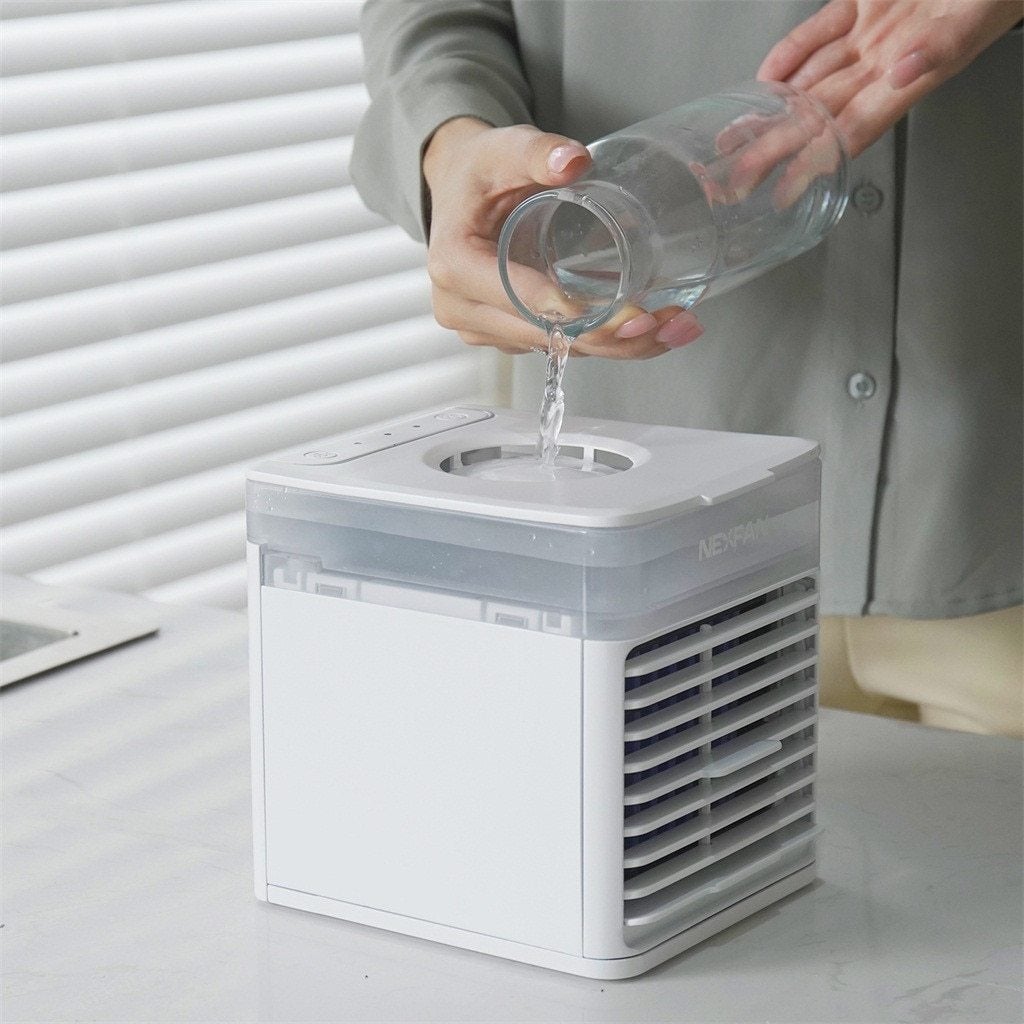 Portable Mini Air Cooler with LED