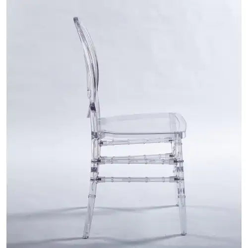 Transparent Dining Chairs, Set of 4