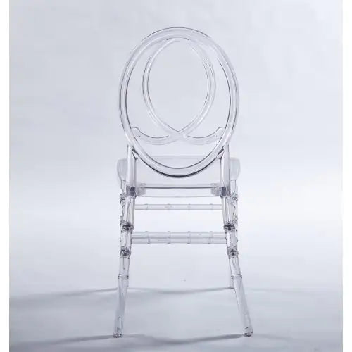 Transparent Dining Chairs, Set of 4