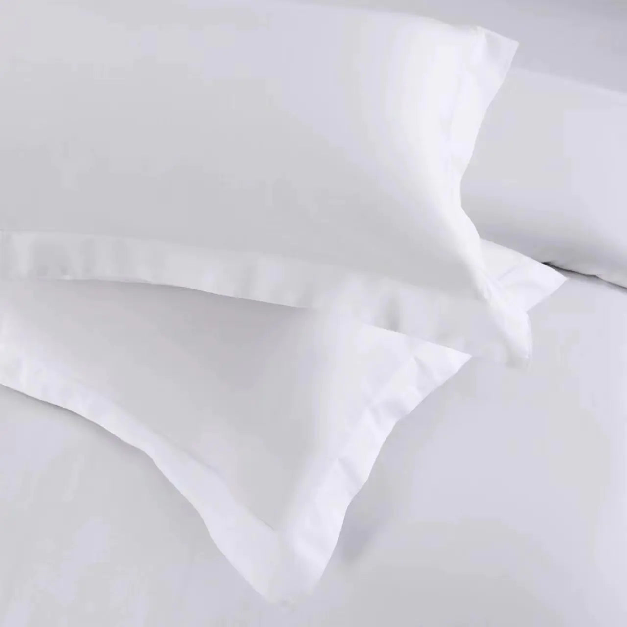 Hotel Cotton Bedding Set with Satin Duvet Cover (4pcs)