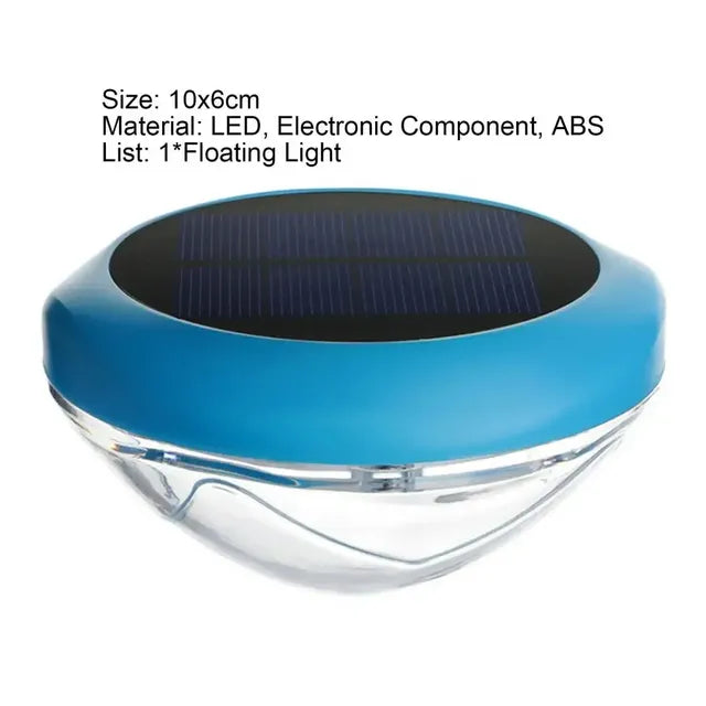 LED Solar Floating Waterproof Ball Light for Pool Garden