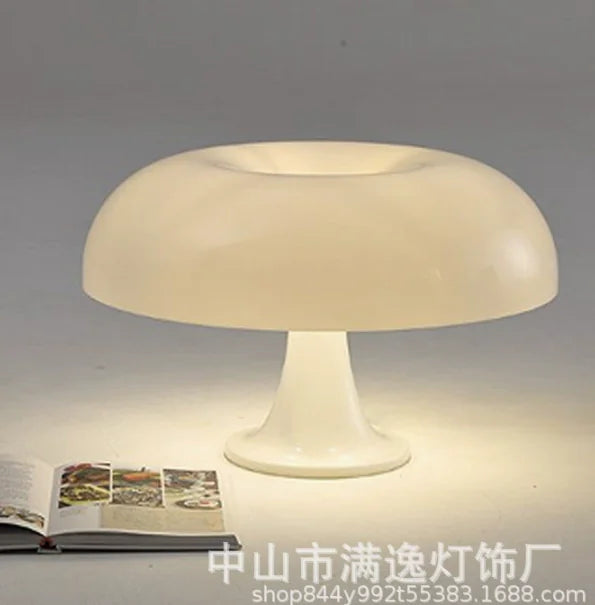 Groovy Table Lamp with Mushroom Design (One Piece)