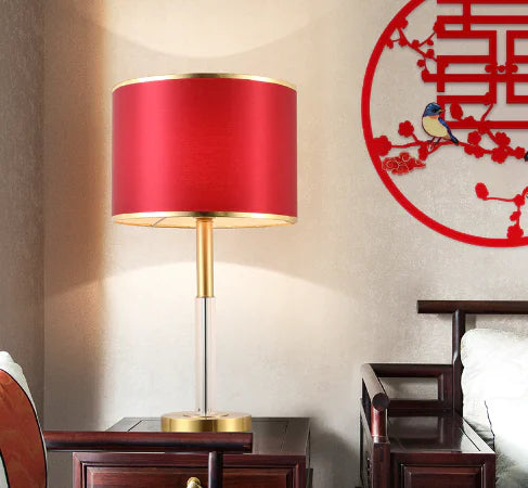 Crystal Table Lamp for Bedroom & Hotel Décor