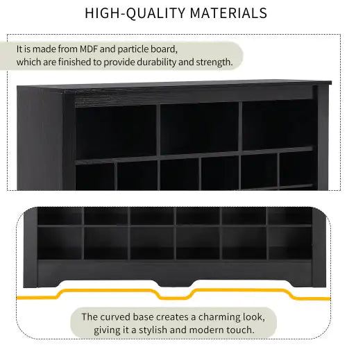 Stylish Design 24 Shoe Cabinet Consol