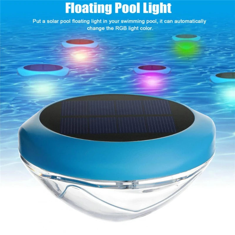 LED Solar Floating Waterproof Ball Light for Pool Garden