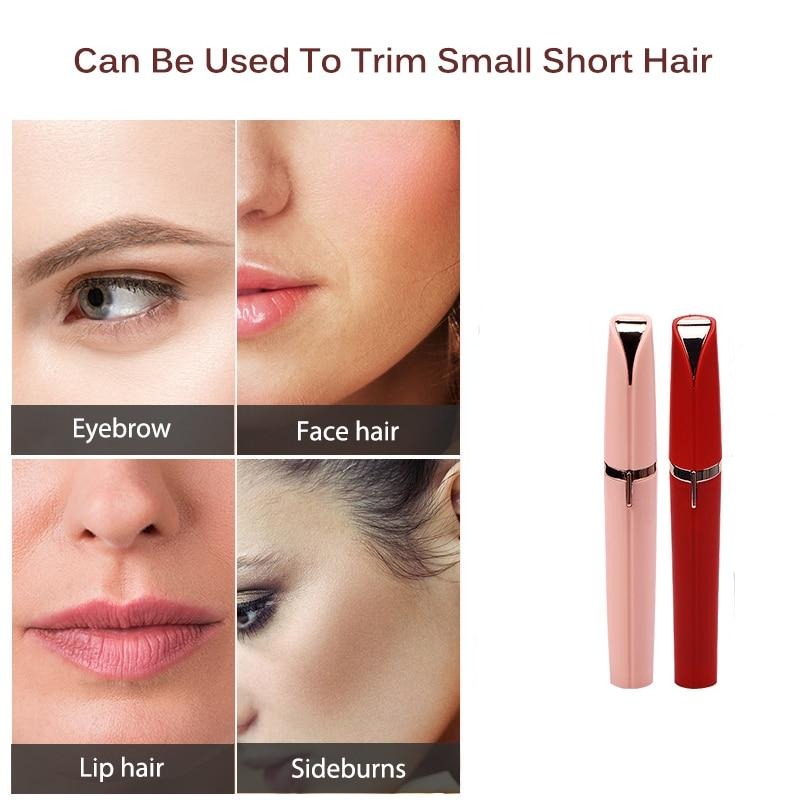 Mini Face Hair & Eyebrow Trimmer Pen - Travel Size