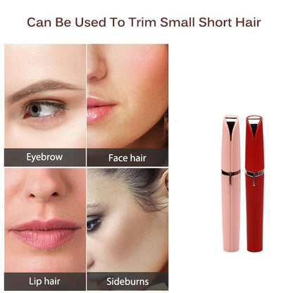 Mini Face Hair & Eyebrow Trimmer Pen - Travel Size