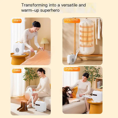 Portable Mini Dryer for Baby Clothes and Fast Drying