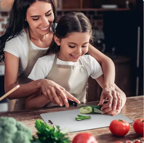 Double-Sided Titanium Cutting Board – Durable & Lightweight Kitchen/Camping Board