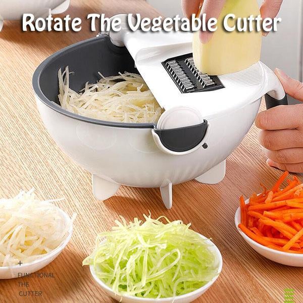 Magic Multifunctional Rotate Vegetable Cutter