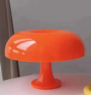 Groovy Table Lamp with Mushroom Design (One Piece)