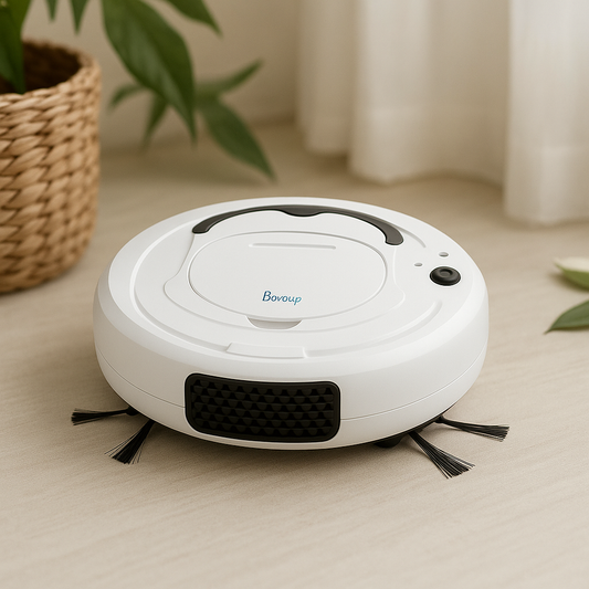 Slim 3-in-1 Robot Vacuum Cleaner – Smart, Quiet & Powerful
