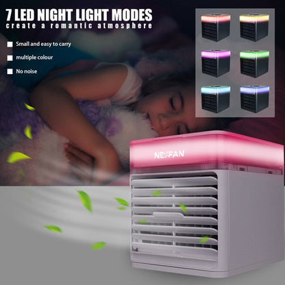 Portable Mini Air Cooler with LED