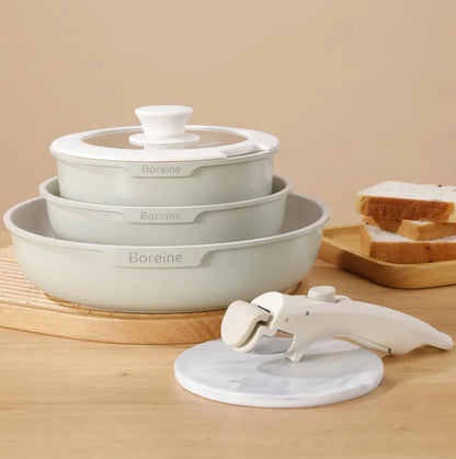 Non-stick Removable Cookware Set