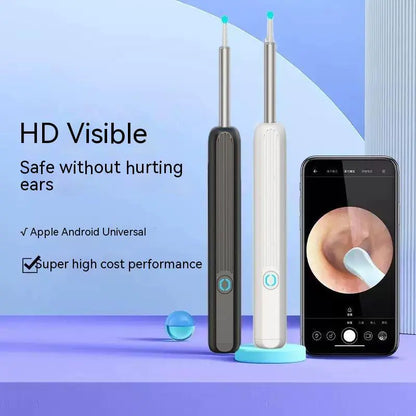 Wireless Smart HD Ear Endoscope – Safe & Easy Ear Cleaning Tool