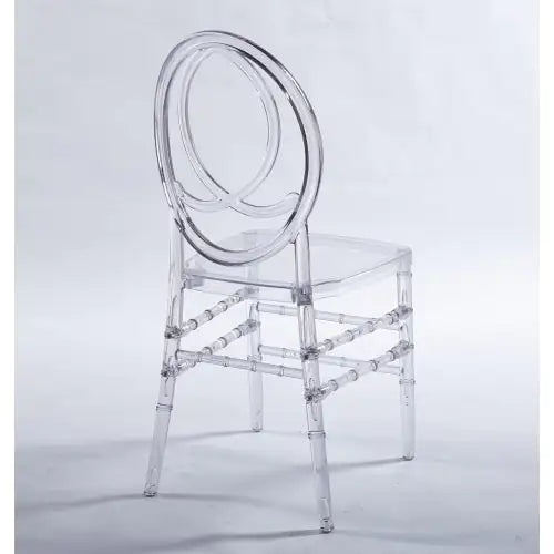 Transparent Dining Chairs, Set of 4