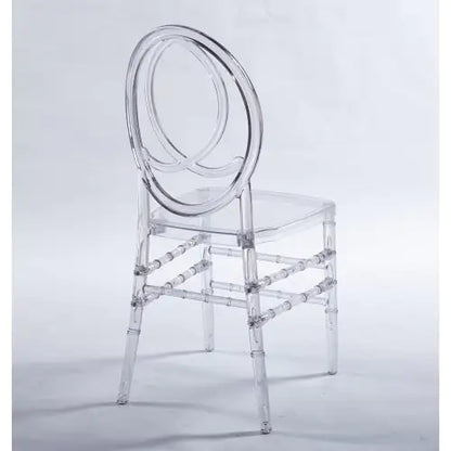 Transparent Dining Chairs, Set of 4