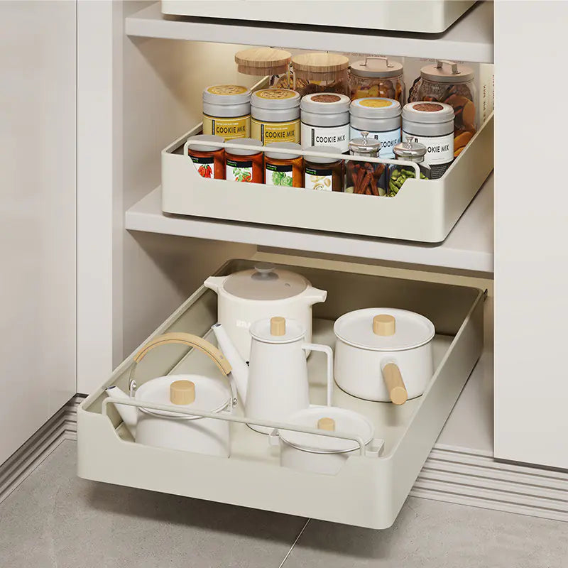 Punch-Free Pull-Out Kitchen Rack