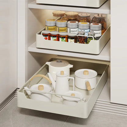 Punch-Free Pull-Out Kitchen Rack