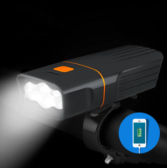 USB Rechargeable LED Bike Light with Strong Brightness