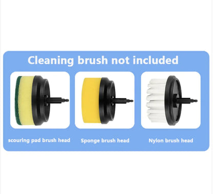 Rechargeable Electric Cleaning Brush – Multi-Head Cordless Scrubber