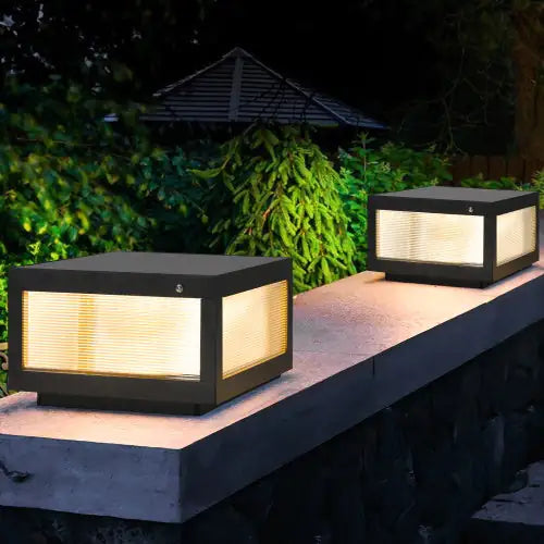Eco-Friendly Dimmable Solar Wall Light - Twin Pack