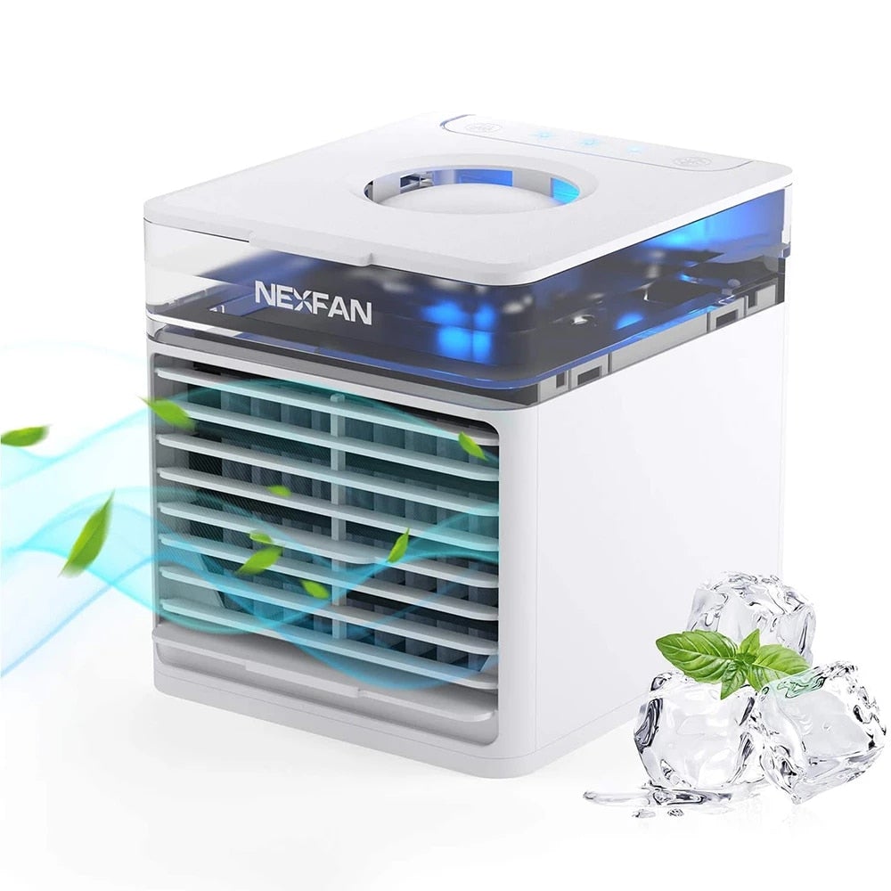 Portable Mini Air Cooler with LED