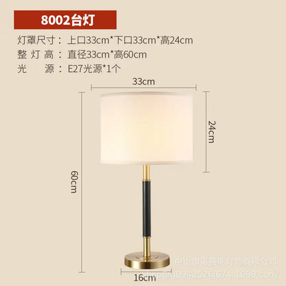 Crystal Table Lamp for Bedroom & Hotel Décor
