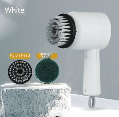 Rechargeable Handheld Electric Cleaning Brush with Multiple Heads