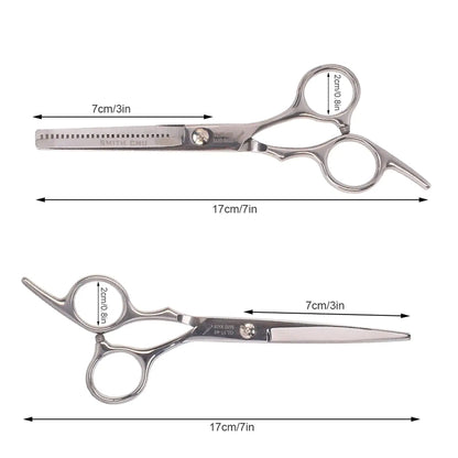 Professional Haircutting Shears Set – 6 Inch Stainless Steel Barber Scissors