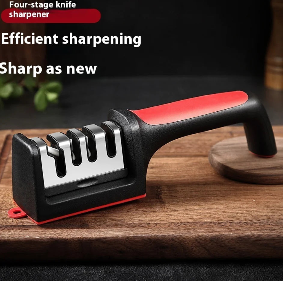 USB Electric Knife Sharpener – Compact ABS Kitchen Tool (Plug-In)