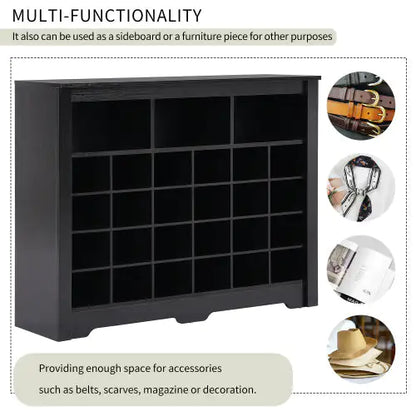 Stylish Design 24 Shoe Cabinet Consol