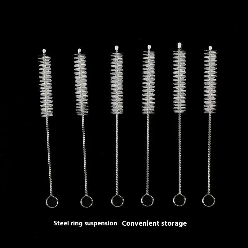 Stainless Steel Straw Cleaning Brush – Bottle & Tube Cleaner (120mm)