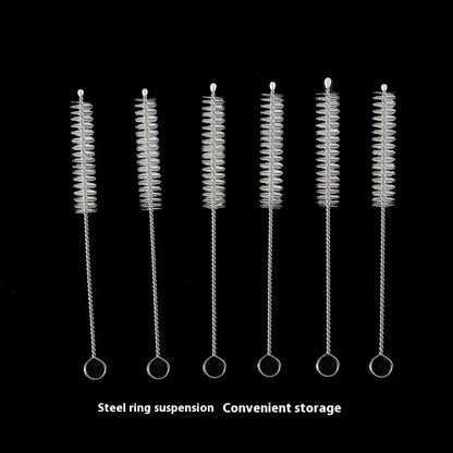 Stainless Steel Straw Cleaning Brush – Bottle & Tube Cleaner (120mm)