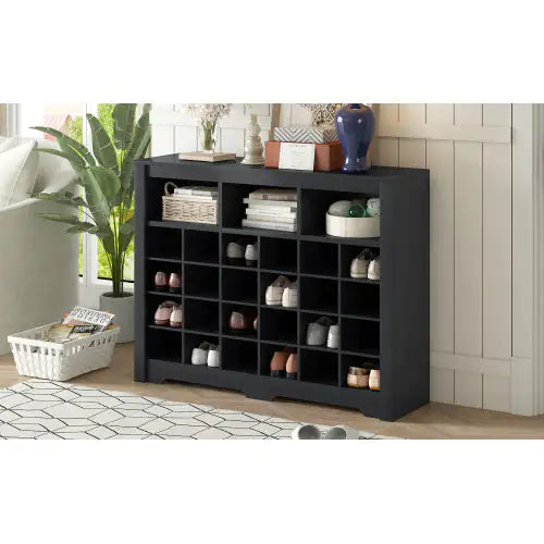 Stylish Design 24 Shoe Cabinet Consol
