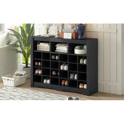 Stylish Design 24 Shoe Cabinet Consol