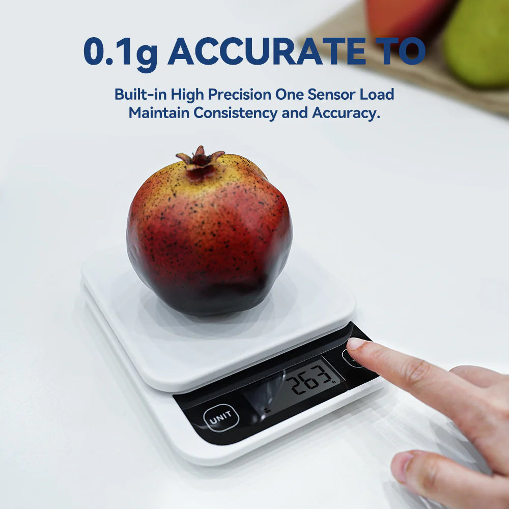 Bluetooth Food Scale – Digital Kitchen Nutrition Calculator with App