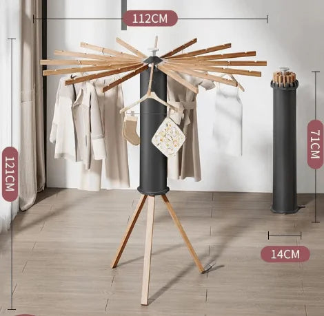 360° Rotating Foldable Drying Rack