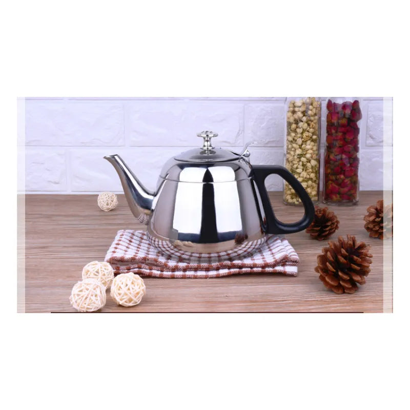 Stainless Steel Teapot – Durable Lightweight Tea Kettle for Stovetop